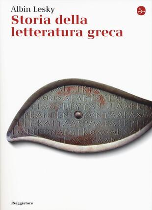 copertina Storia della letteratura greca