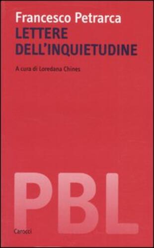 copertina Lettere dell'inquietudine