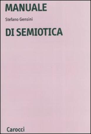 copertina Manuale di semiotica