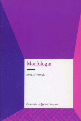 copertina Morfologia