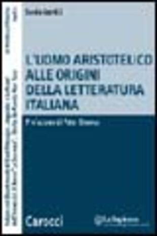 copertina L'uomo aristotelico alle origini della letteratura italiana