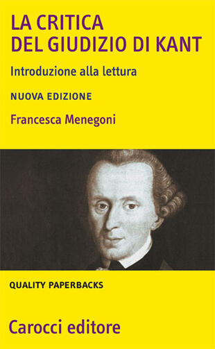 copertina La «Critica del giudizio» di Kant. Introduzione alla lettura
