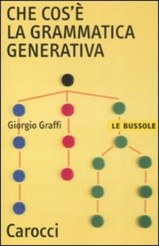 copertina Che cos'è la grammatica generativa