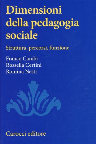 copertina Dimensioni della pedagogia sociale