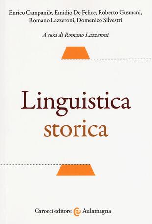 copertina Linguistica storica