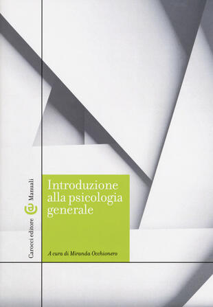copertina Introduzione alla psicologia generale