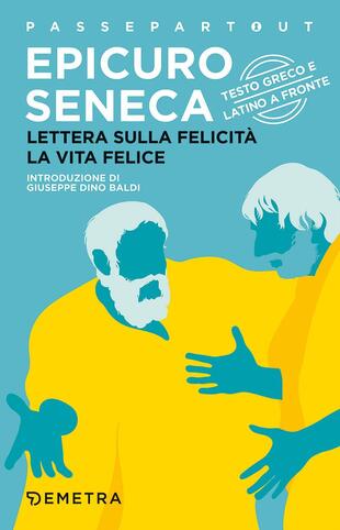 copertina Lettera sulla felicità-La vita felice. Testo greco e latino a fronte