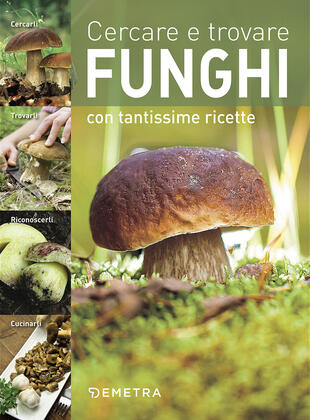 copertina Cercare e trovare funghi. Cercarli, trovarli, riconoscerli, cucinarli