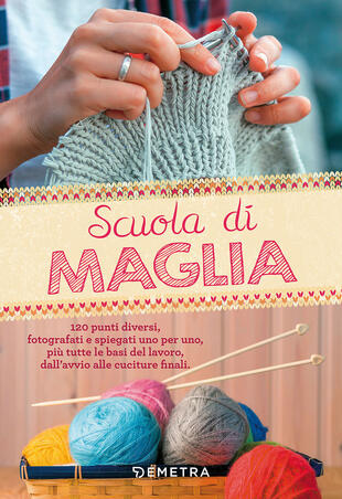 copertina Scuola di maglia