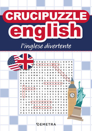 copertina Crucipuzzle English. L'inglese divertente