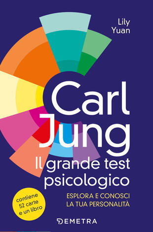copertina Carl Jung. Il grande libro del test psicologico. Con 52 Carte