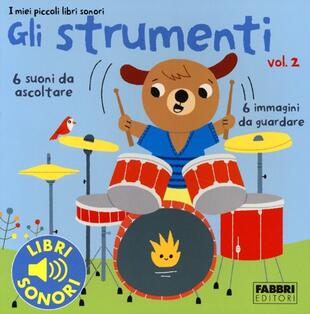 copertina Gli strumenti. I miei piccoli libri sonori