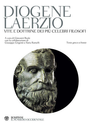 copertina Vite e dottrine dei più celebri filosofi. Testo greco a fronte