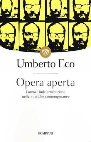 copertina Opera aperta. Forma e indeterminazione nelle poetiche contemporanee