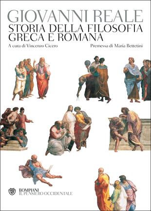 copertina Storia della filosofia greca e romana