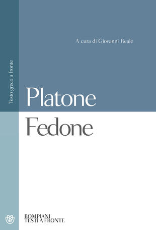 copertina Fedone. Testo greco a fronte