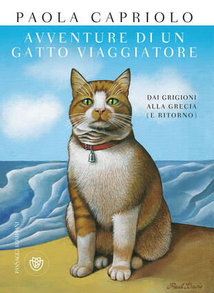 copertina Avventure di un gatto viaggiatore. Dai Grigioni alla Grecia (e ritorno)