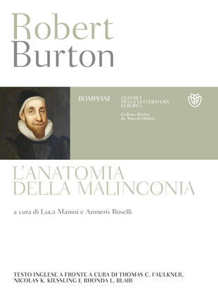 copertina L'anatomia della malinconia. Testo inglese a fronte