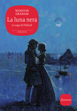 copertina La luna nera. La saga di Poldark