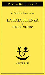 copertina La gaia scienza e idilli di Messina
