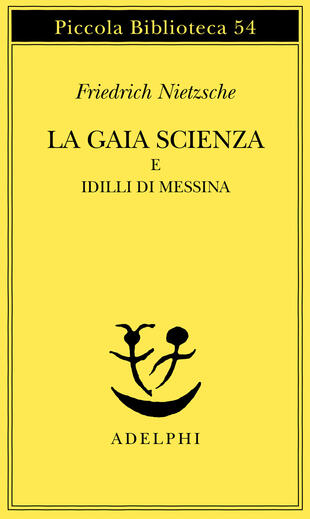copertina La gaia scienza e idilli di Messina