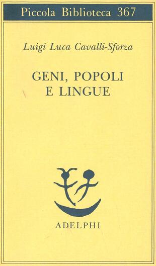 copertina Geni, popoli e lingue