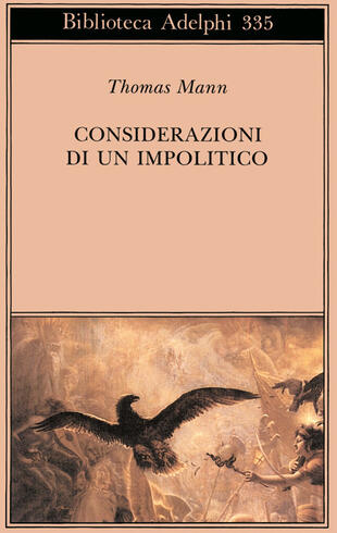 copertina Considerazioni di un impolitico