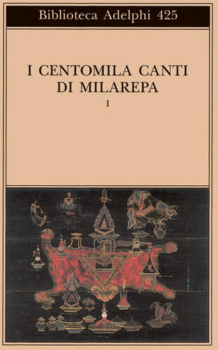 copertina I centomila canti di Milarepa