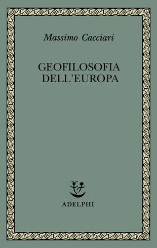 copertina Geofilosofia dell'Europa