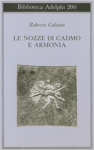 copertina Le nozze di Cadmo e Armonia
