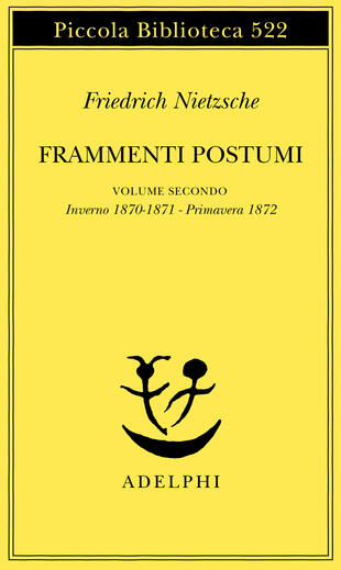 copertina Frammenti postumi