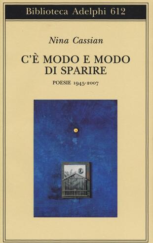 copertina C'è modo e modo di sparire. Poesie 1945-2007