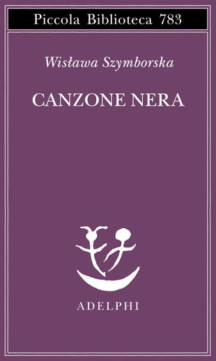 copertina Canzone nera. Testo originale a fronte