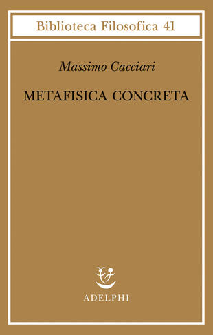 copertina Metafisica concreta