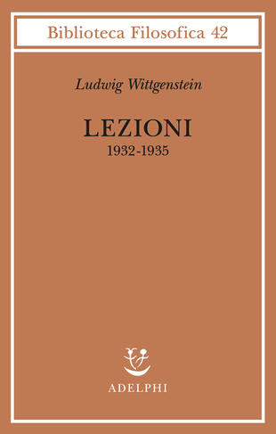 copertina Lezioni 1932-1935