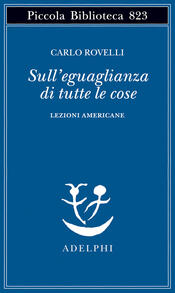 copertina Sull\'eguaglianza di tutte le cose. Lezioni americane