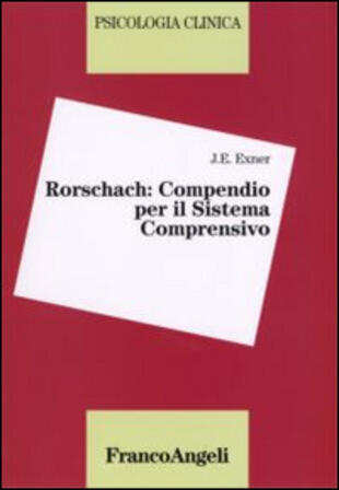 copertina Rorschach: compendio per il sistema comprensivo