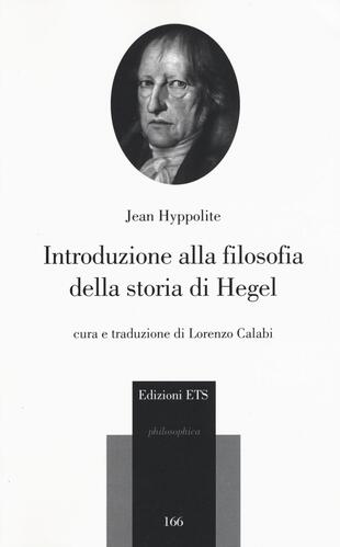copertina Introduzione alla filosofia della storia di Hegel
