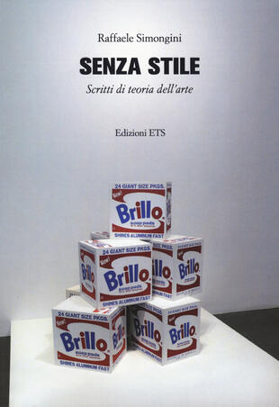 copertina Senza stile. Scrittti di teoria dell'arte