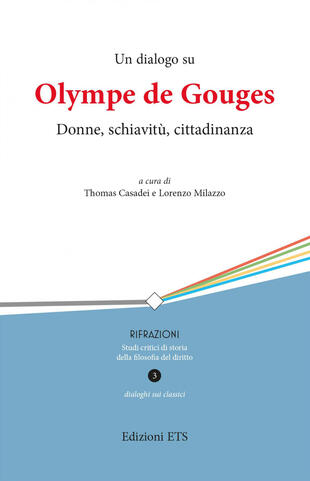 copertina Un dialogo su Olympe de Gouges. Donne, schiavitù, cittadinanza