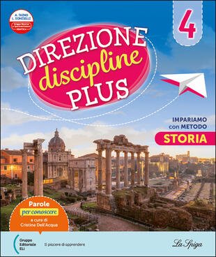 copertina Direzione discipline Plus. Ambito scientifico. Per la 4&ordf; classe della Scuola elementare. Con e-book. Con espansione online. Vol. 1