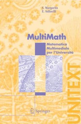 copertina Multimath. Matematica multimediale per l'università. Con CD-ROM