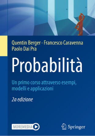 copertina Probabilit&agrave;. Un primo corso attraverso esempi, modelli e applicazioni