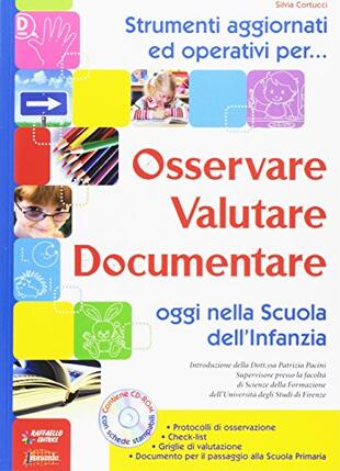 copertina Osservare, valutare, documentare oggi nella scuola dell'infanzia