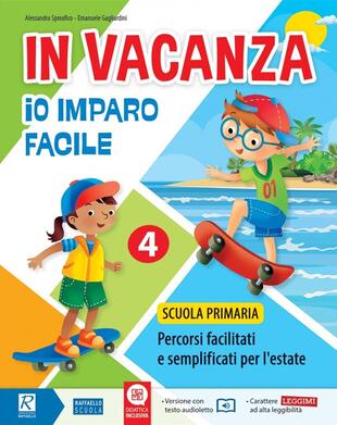 copertina In vacanza. Io imparo facile. Per la Scuola elementare. Vol. 4
