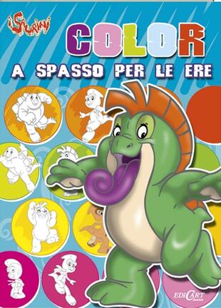 copertina I miei amici cuccioli. Color. I Saurini