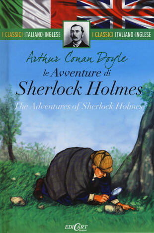 copertina Le avventure di Sherlock Holmes-The adventures of Sherlock Holmes. Ediz. bilingue