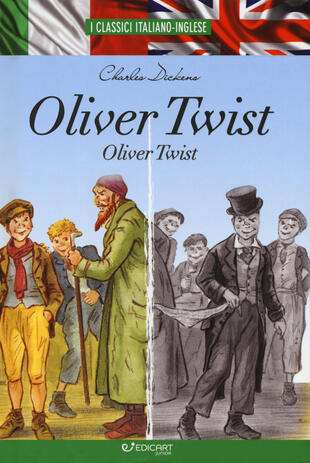 copertina Oliver Twist. Testo inglese a fronte
