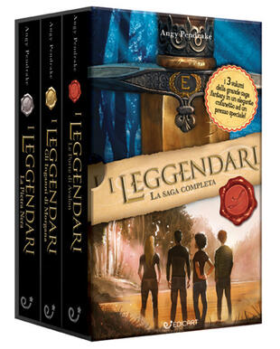 copertina I leggendari: Le porte di Avalon-Gli inganni di Morgana-La pietra nera