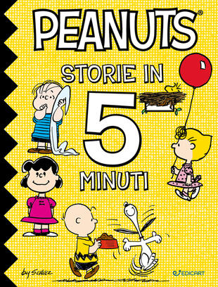 copertina Peanuts. Storie in 5 minuti. Ediz. a colori